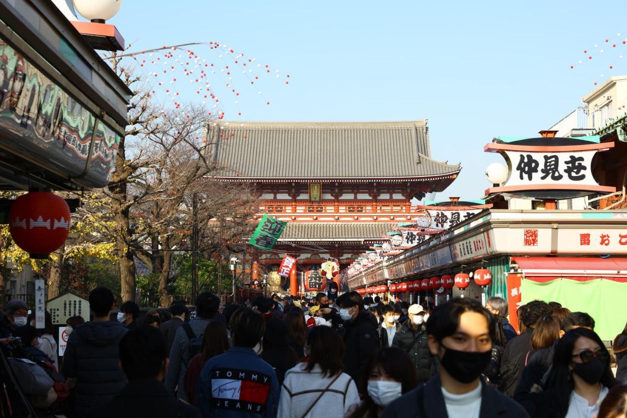Ryokan Kamogawa Asakusa Tokyo Ngoại thất bức ảnh