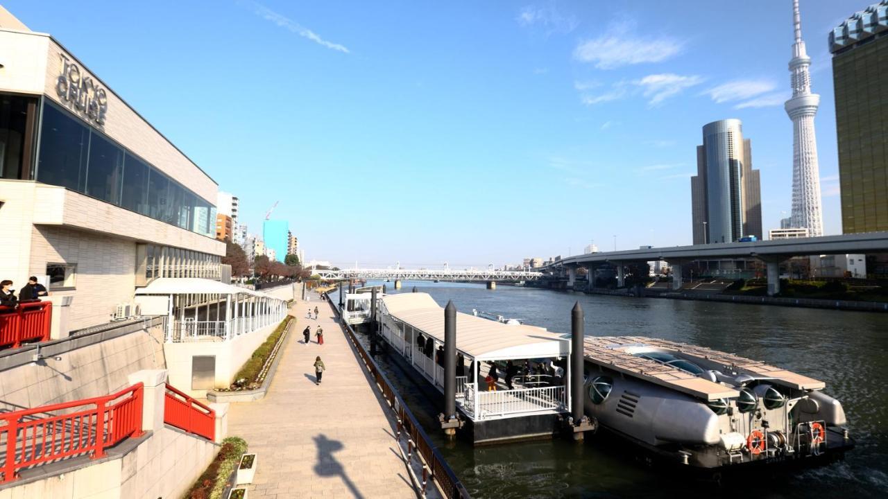 Ryokan Kamogawa Asakusa Tokyo Ngoại thất bức ảnh
